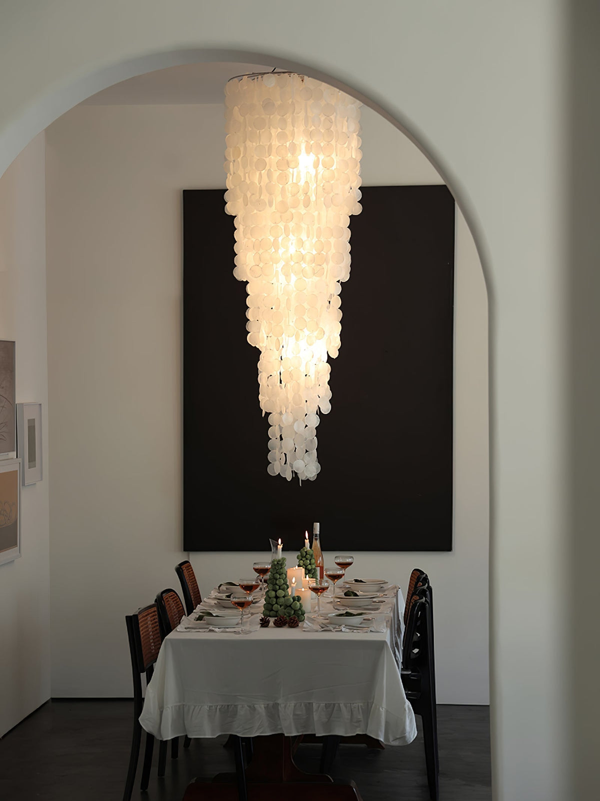 Eloryra Cascading Shell Kroonluchter