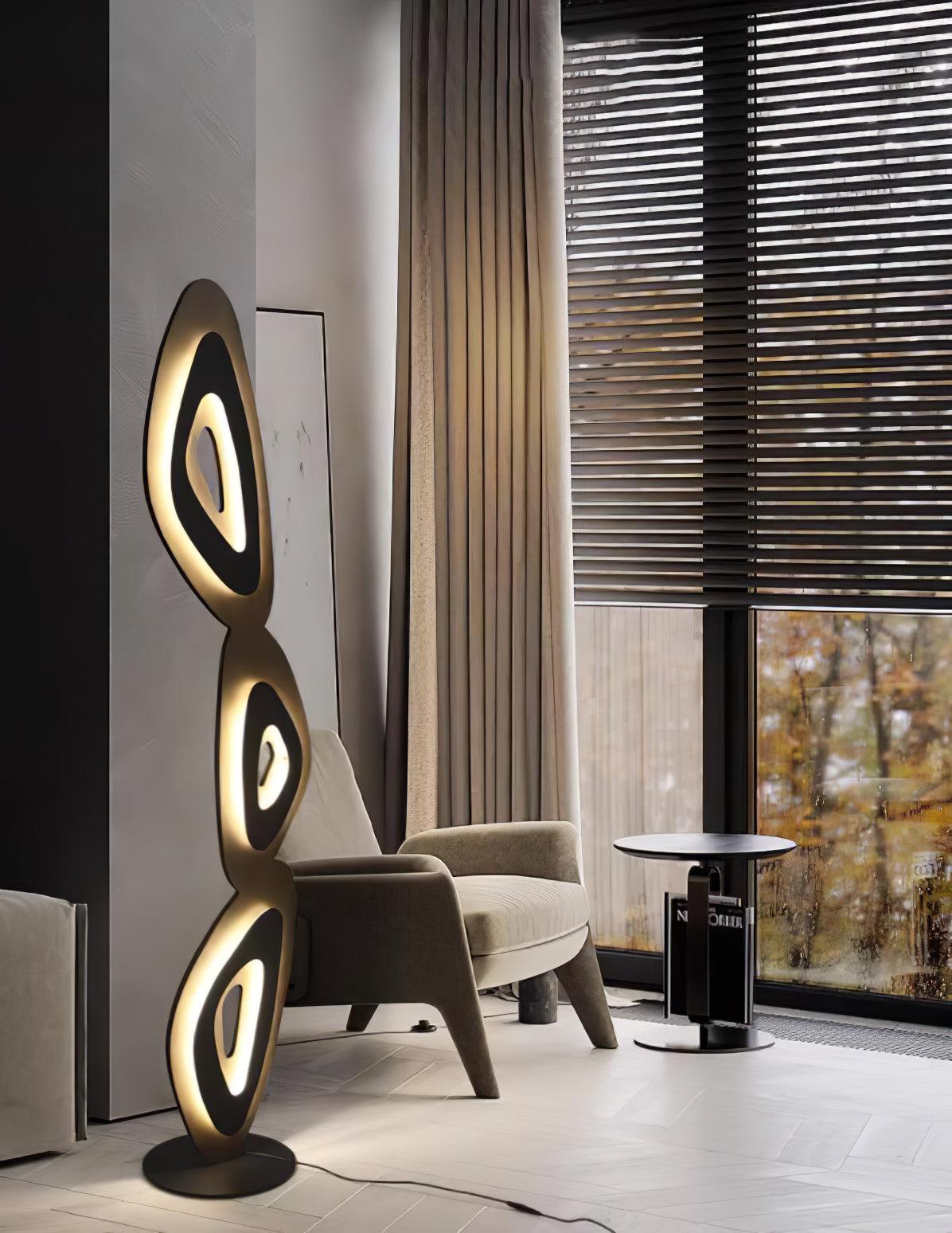 Isoloril Art Deco vloerlamp