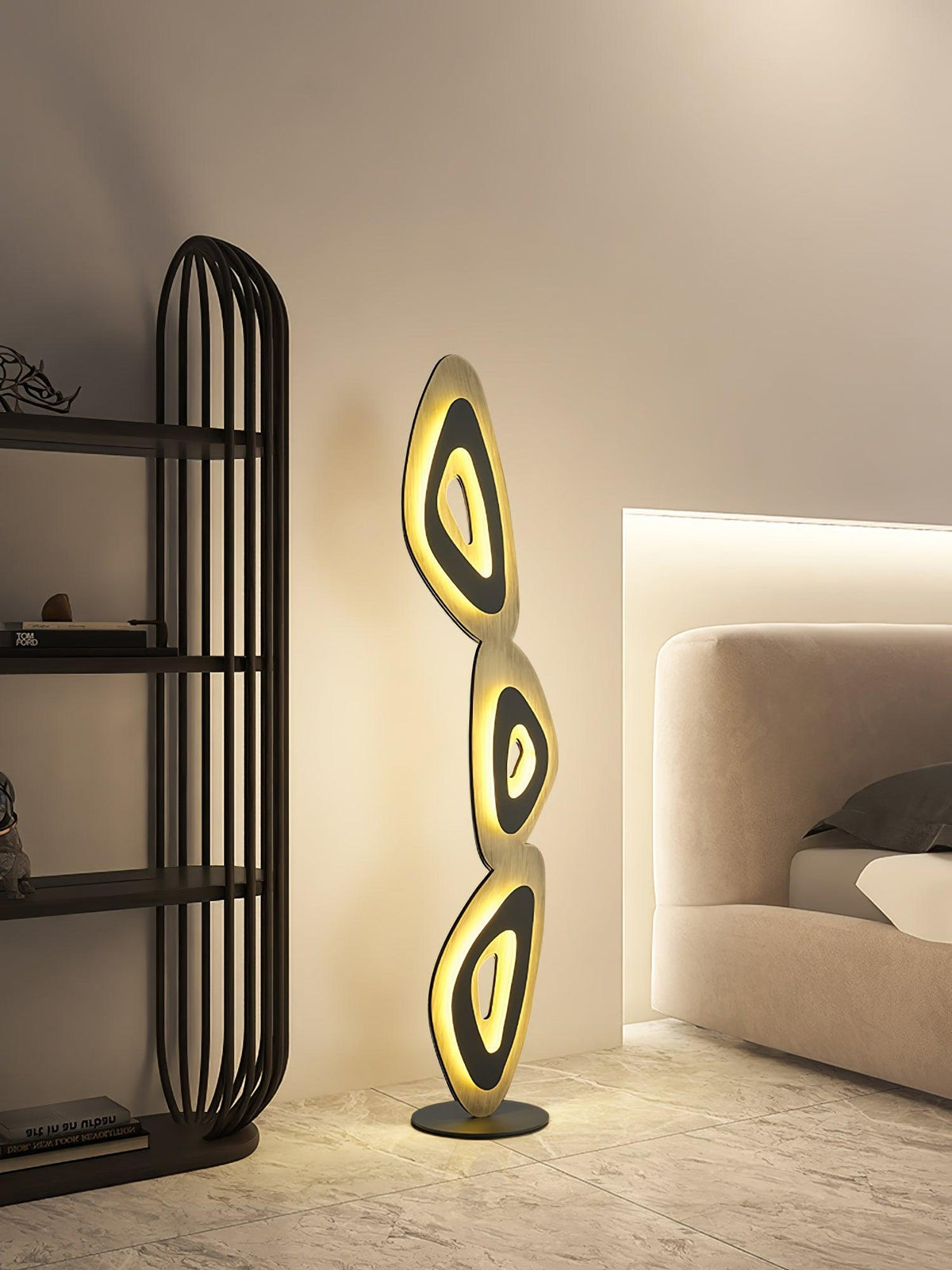 Isoloril Art Deco vloerlamp