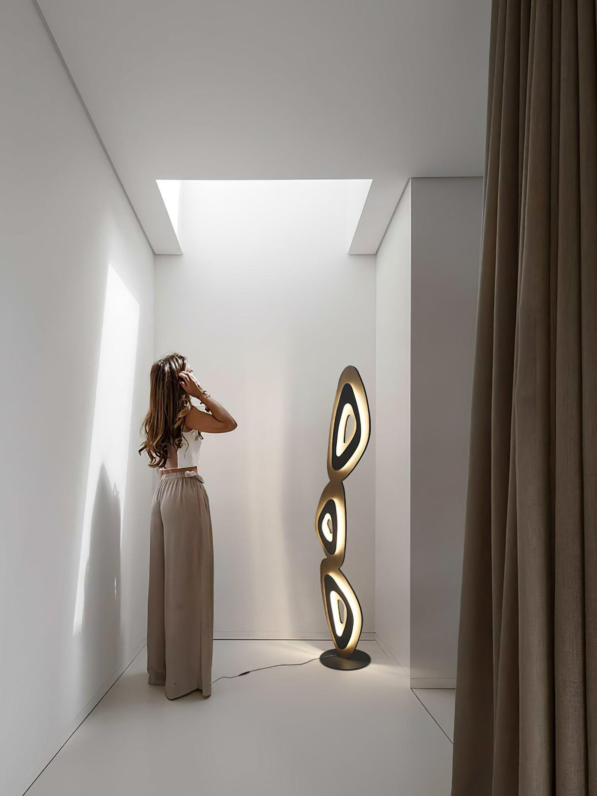 Isoloril Art Deco vloerlamp