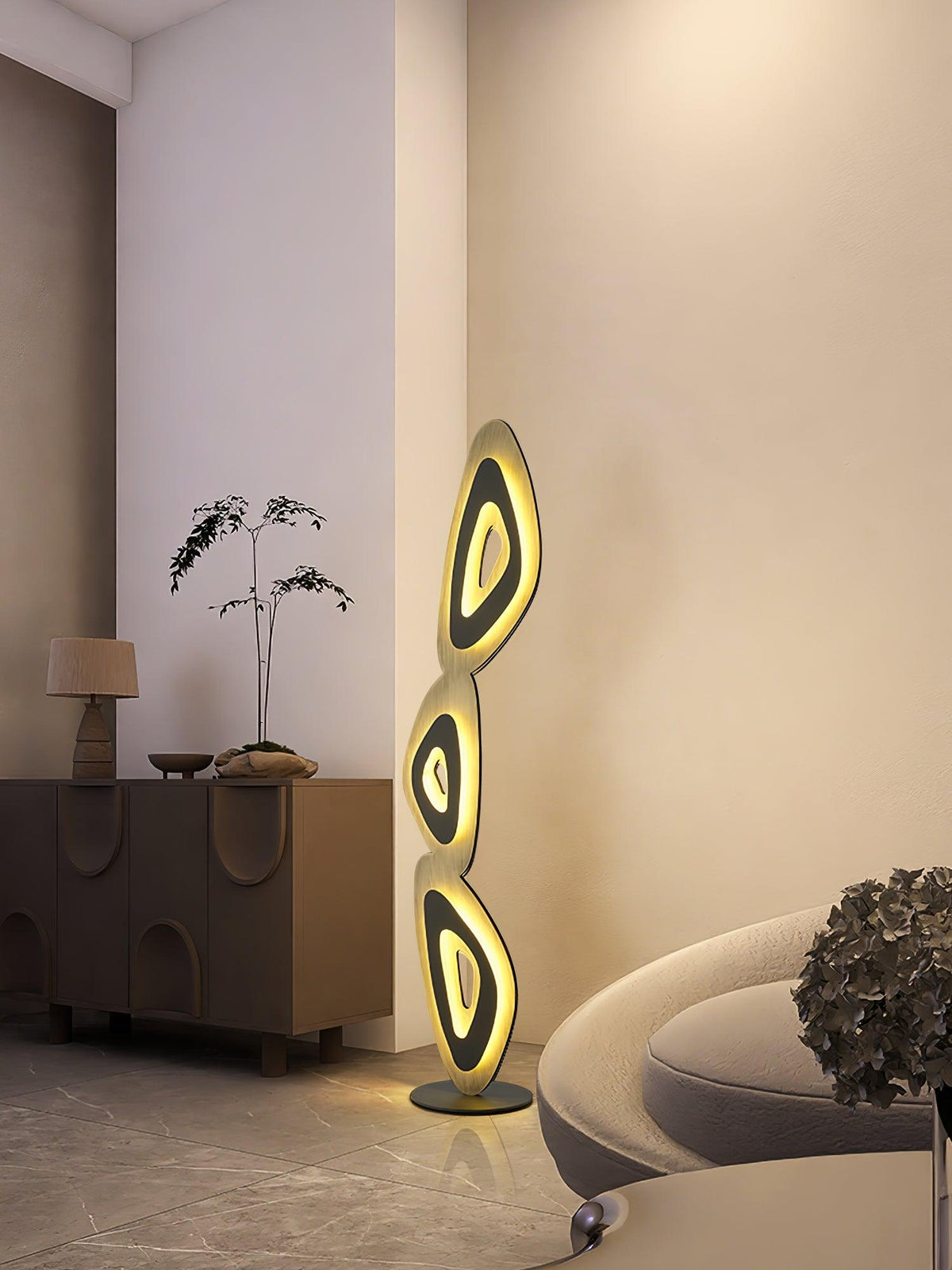 Isoloril Art Deco vloerlamp