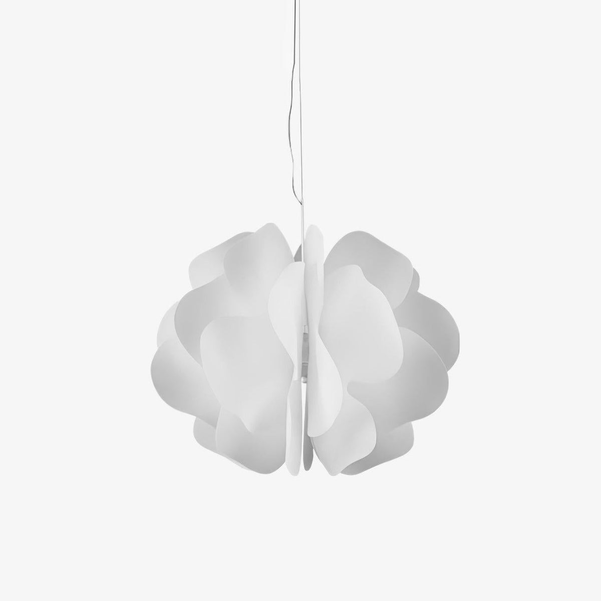 Orelisiella hanglamp plastic bloemmotief