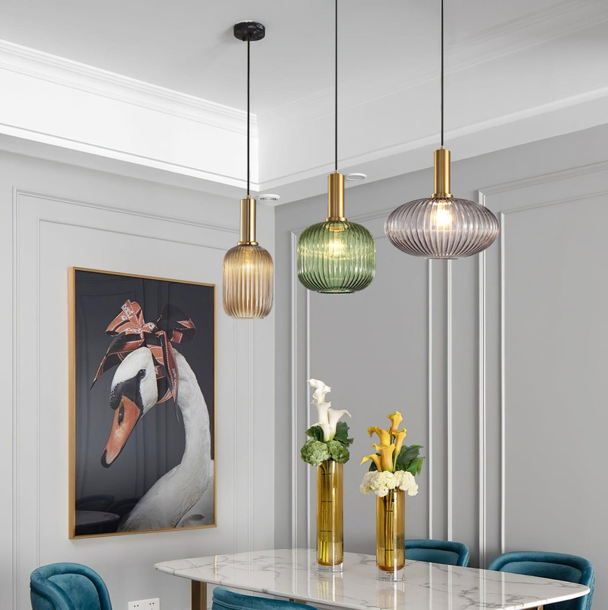 Miralelia Ribbed hanglamp