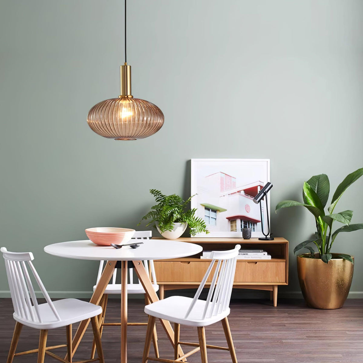 Miralelia Ribbed hanglamp