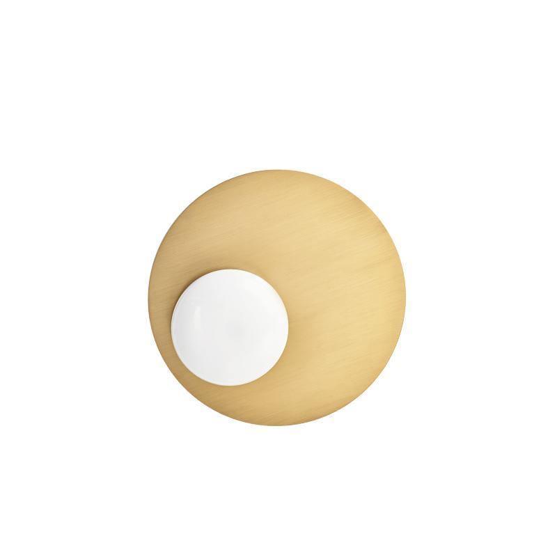 Ivsolion moderne minimalistische wandlamp met schuin glas