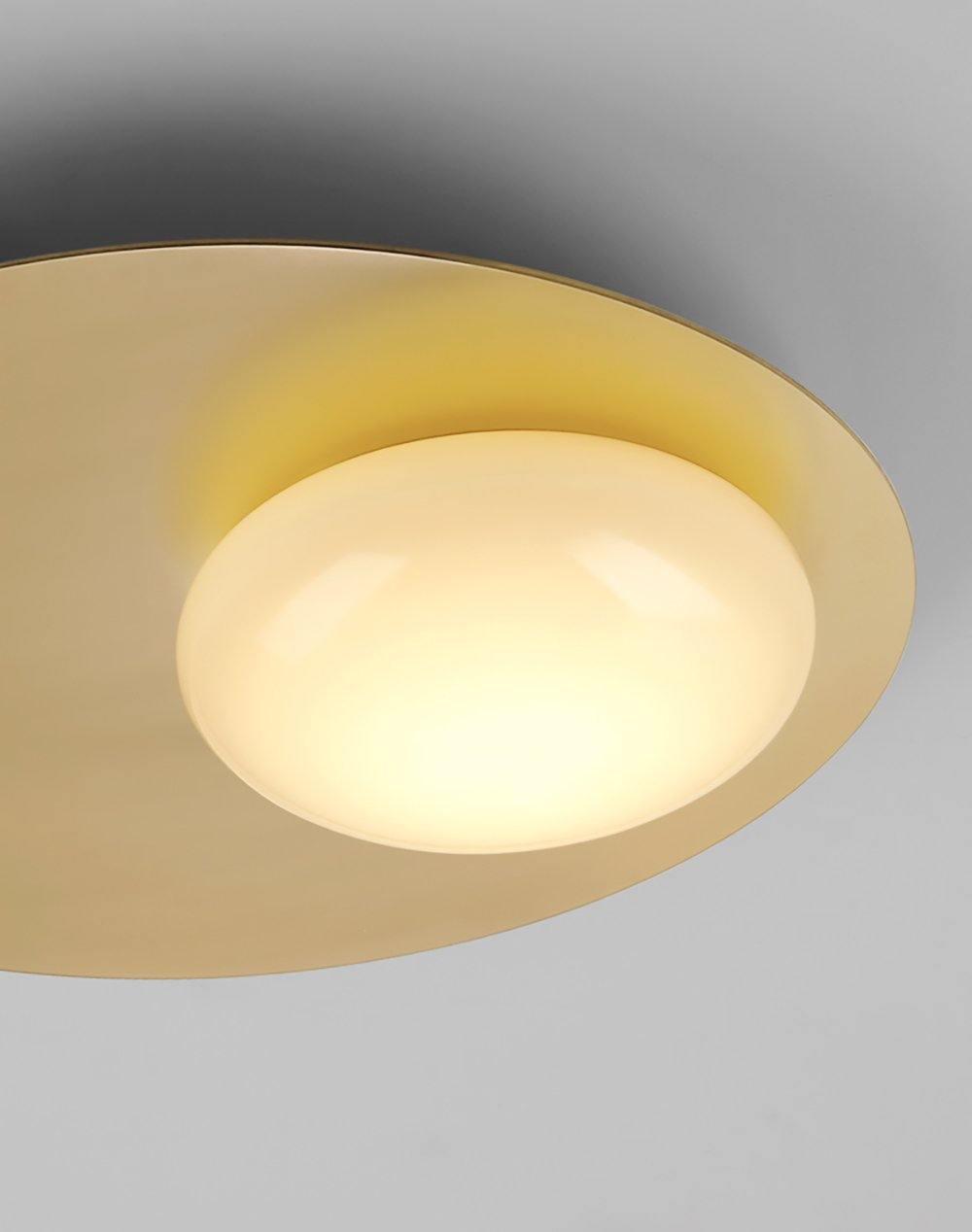 Ivsolion moderne minimalistische wandlamp met schuin glas