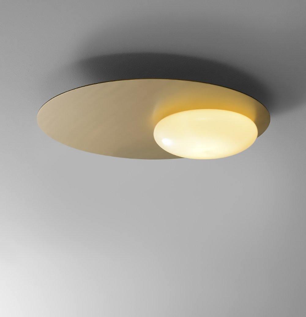 Ivsolion moderne minimalistische wandlamp met schuin glas