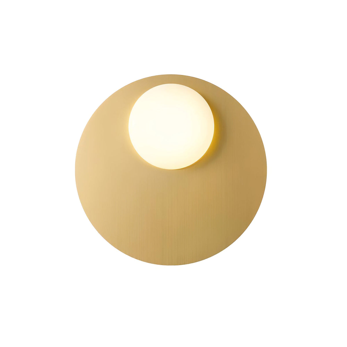 Ivsolion moderne minimalistische wandlamp met schuin glas