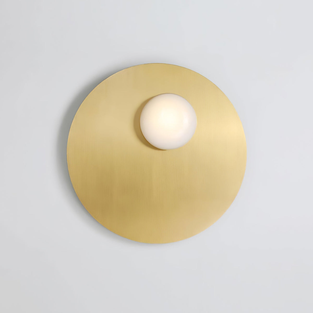 Ivsolion moderne minimalistische wandlamp met schuin glas