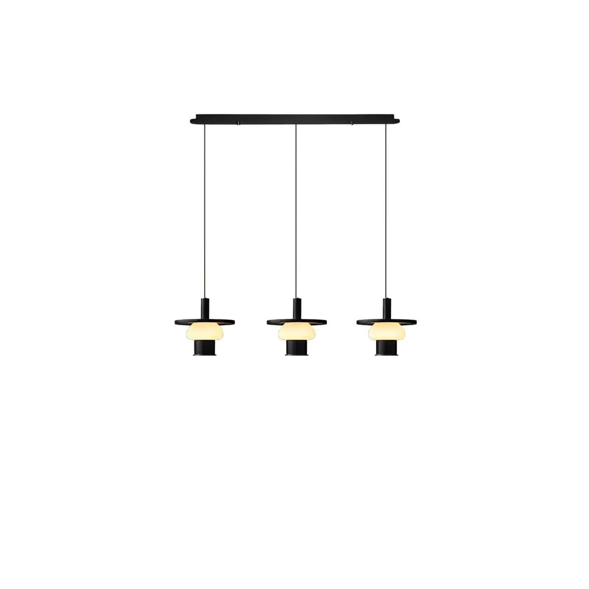 Zephaan Traditionele Kunst Klassieke Houten hanglamp van glas