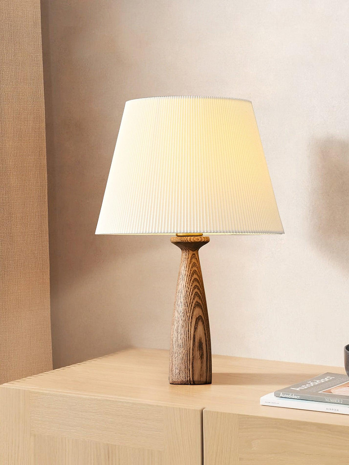 Soma tafellamp Nora hout