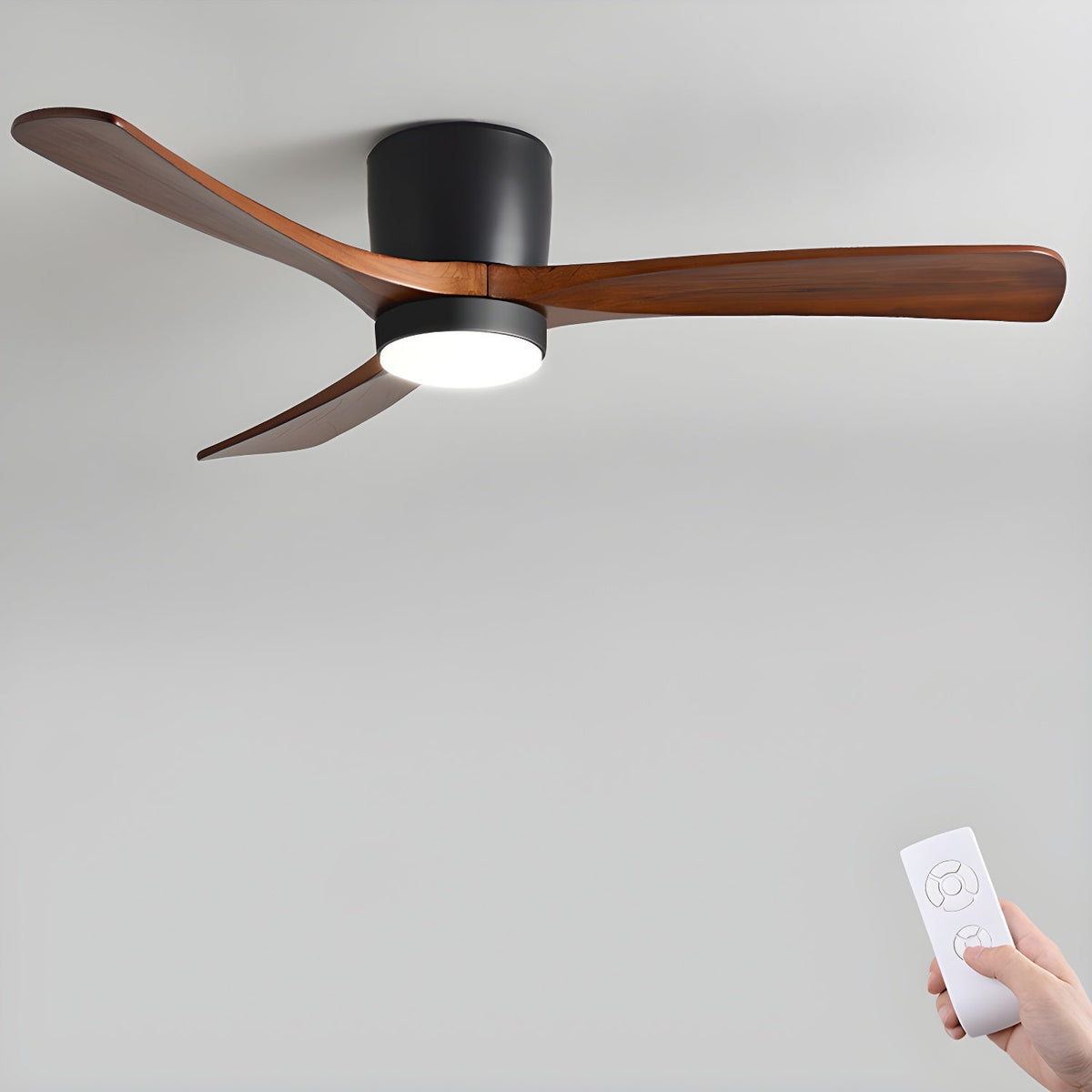 Elaerine plafondventilator met verlichting