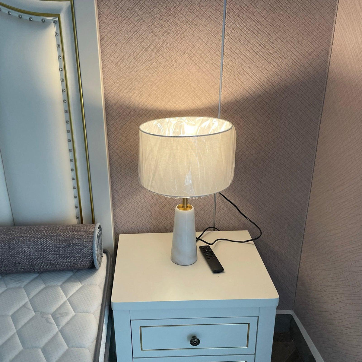 Ophaion Wabi-Sabi tafellamp met marmer