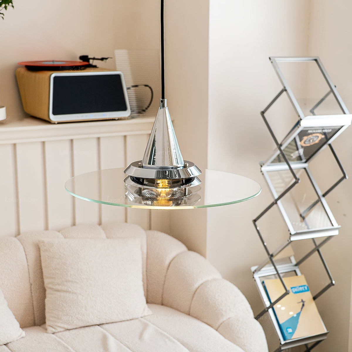 Kren Moderne hanglamp van glas