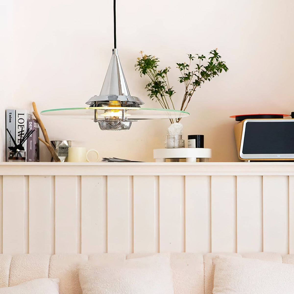 Kren Moderne hanglamp van glas