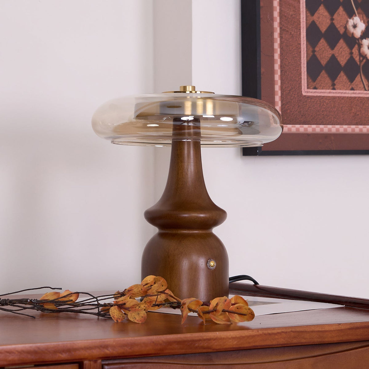 Moro Retro Houten tafellamp
