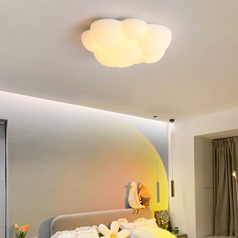 Fateh Noords LED Wolk Inbouwmontage Plafondlamp Hars Slaapkamer