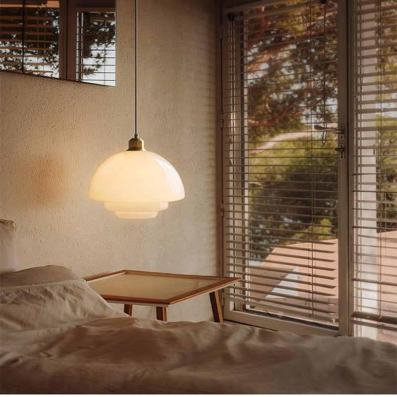 Cairns Midden eeuw Art Hanglampen Metaal Glas Slaapkamer Eetkamer