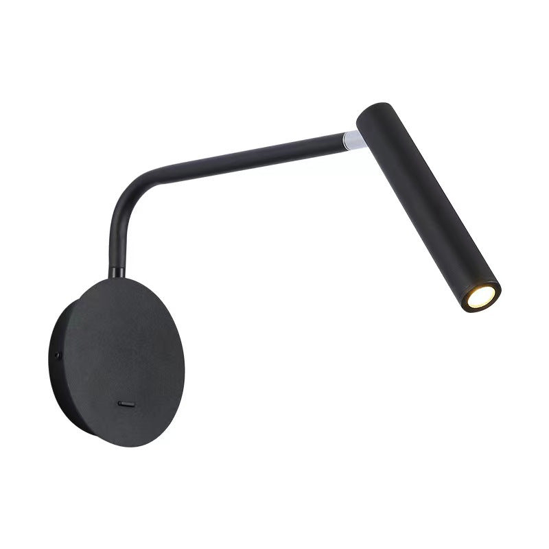 Orr Kleine LED Wandlampen Zwart Metaal Acryl Slaapkamer Eetkamer
