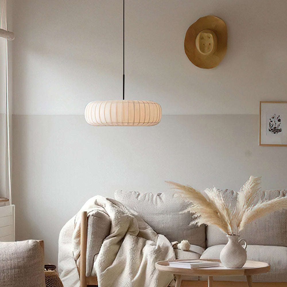 Renée Creatieve Ronde Hanglampen Stof Woonkamer Eetkamer Hal