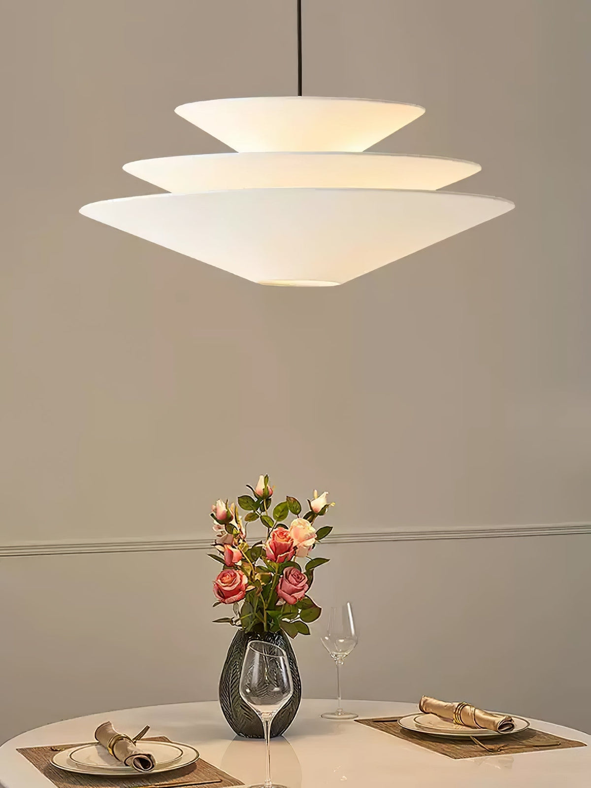 Triara Minimalistische hanglamp met lagen