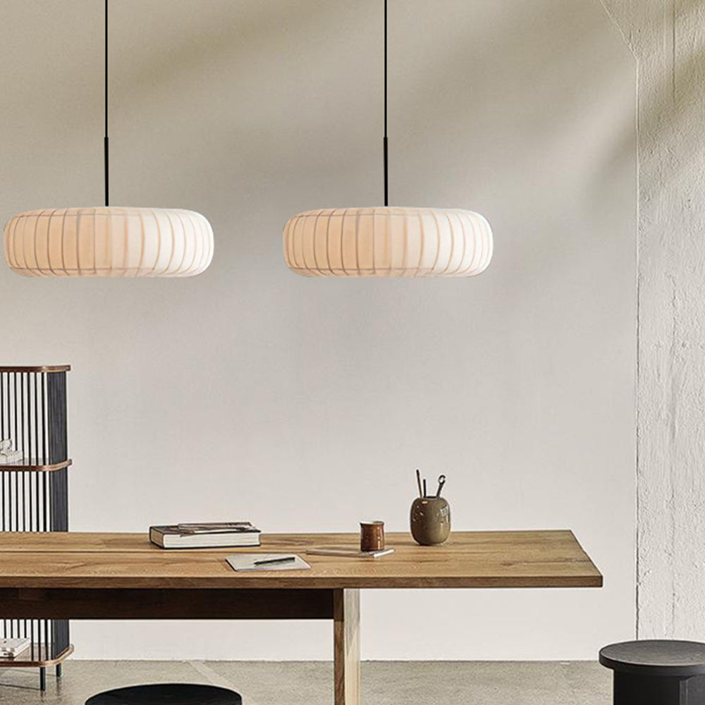 Renée Creatieve Ronde Hanglampen Stof Woonkamer Eetkamer Hal