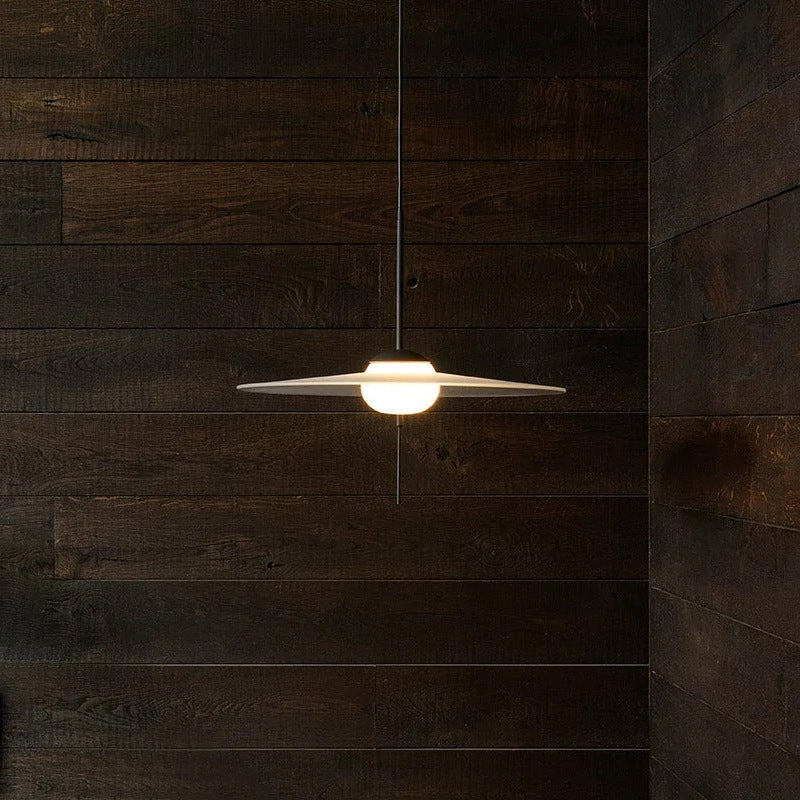 Cairns Modern Ronde Hanglampen Glas Acryl Eetkamer
