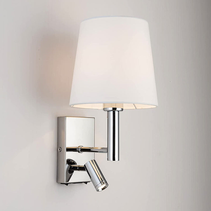 Renée Decoratief Binnen Wandlampen Metaal Stof Slaapkamer Woonkamer