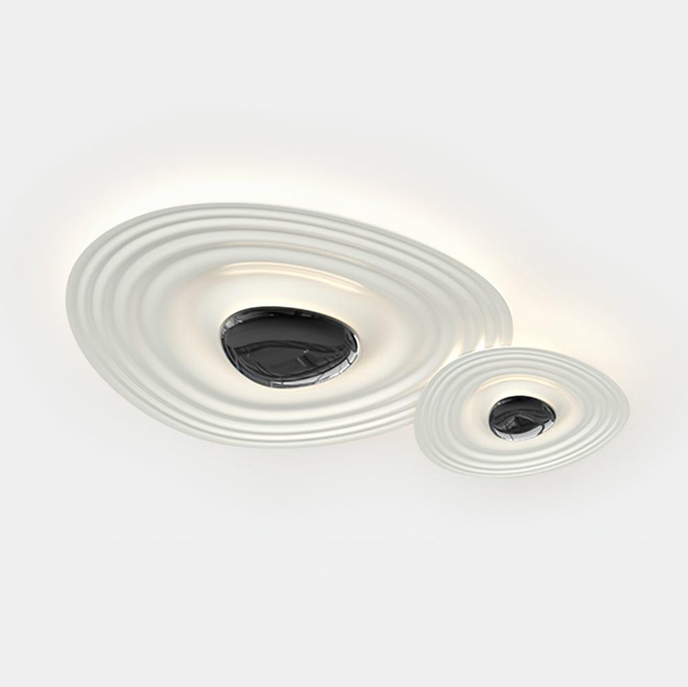 Idra plafondlamp Ripple Ring Modern sculpturaal