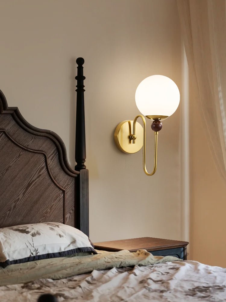 Jorvyn wandlamp met lusarm