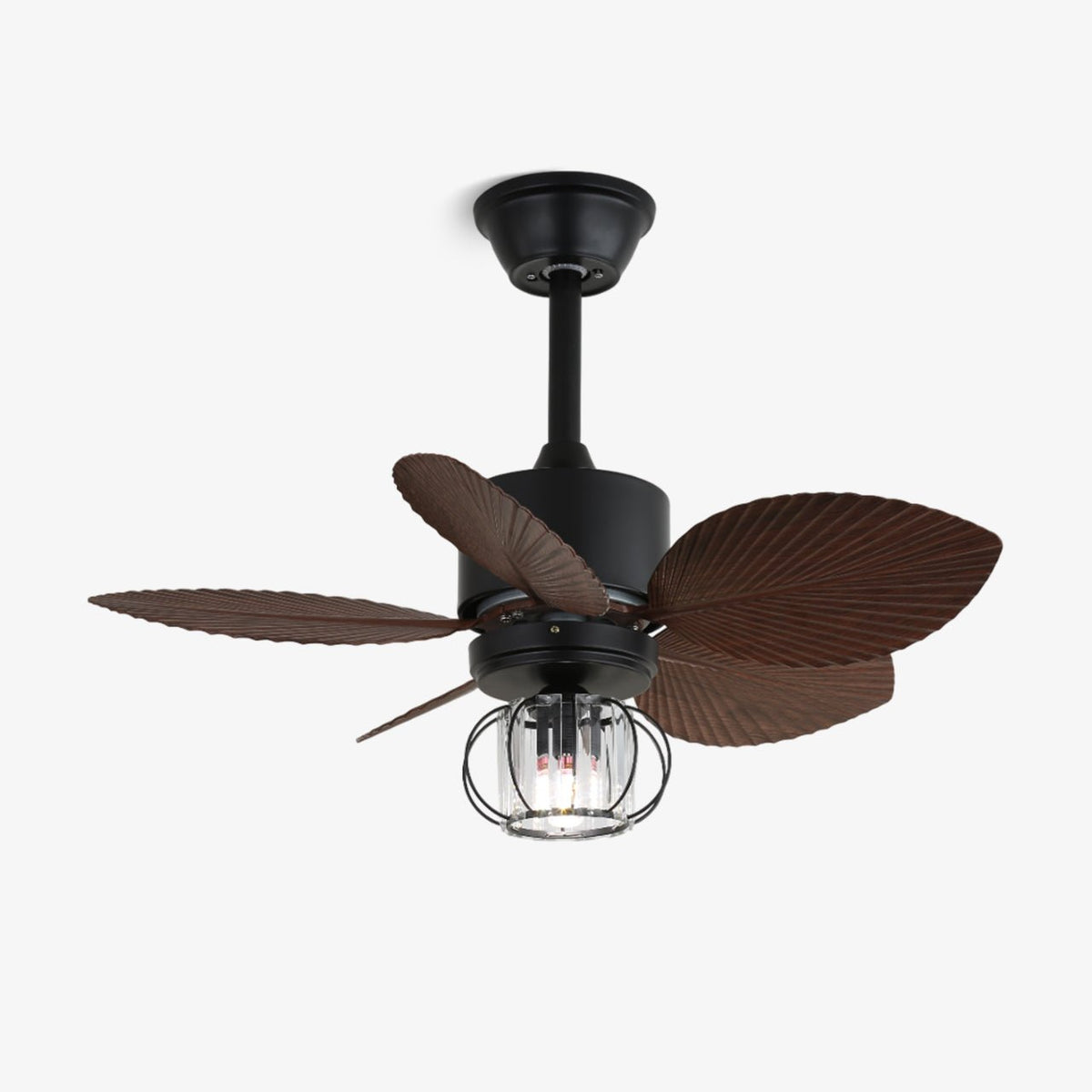 Caden plafondventilator met verlichting