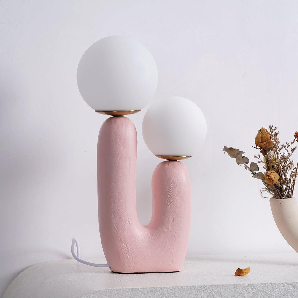 Elyrain kunstzinnige hars tafellamp