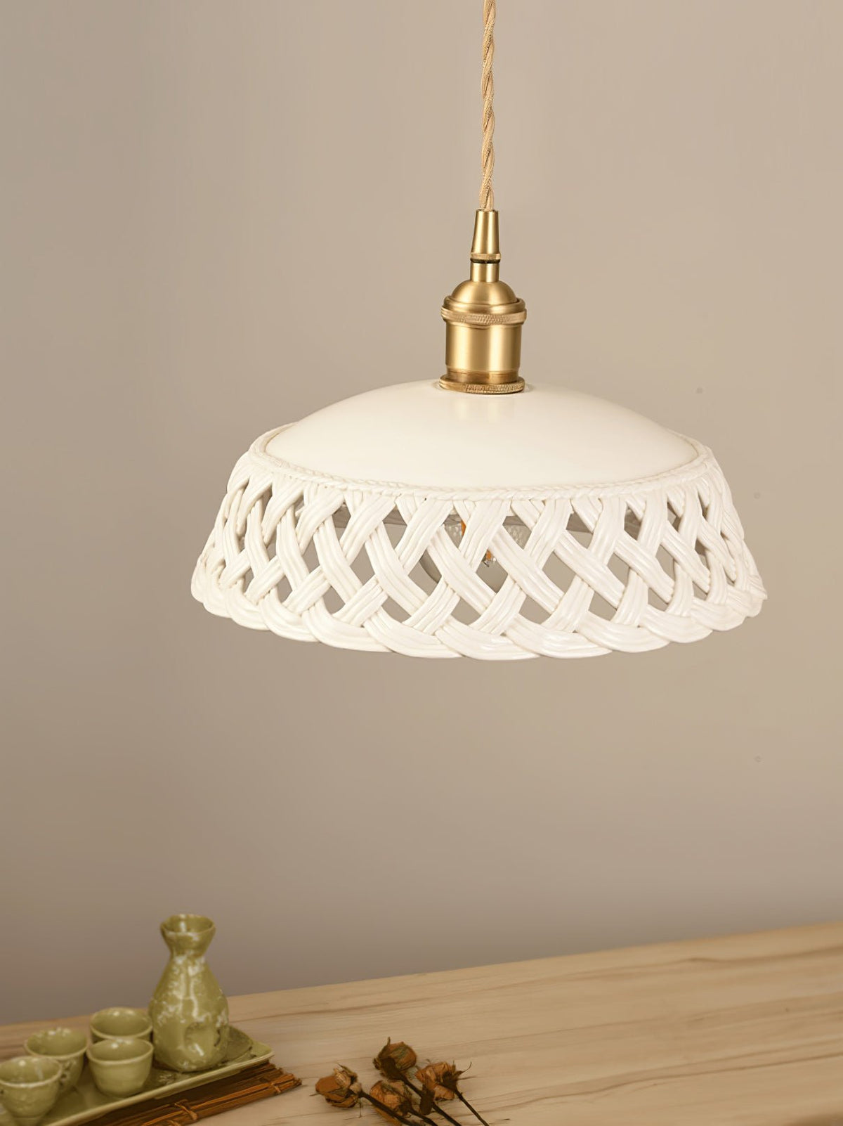 Seluna keramische hanglamp