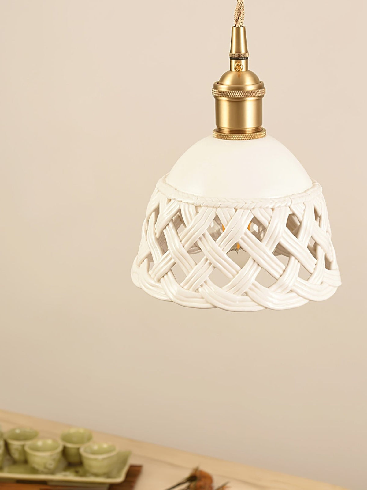 Eliielle keramische Cozy hanglamp
