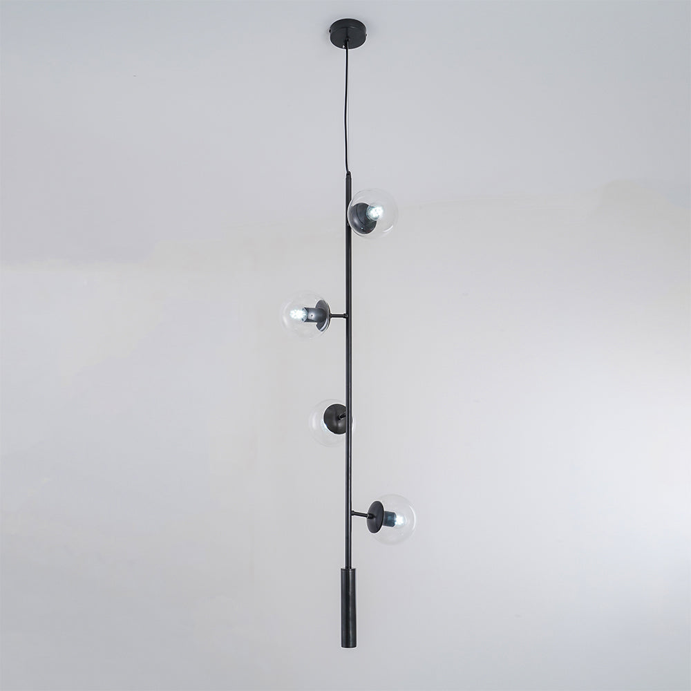 Erevia Moderne hanglamp van messing met glas