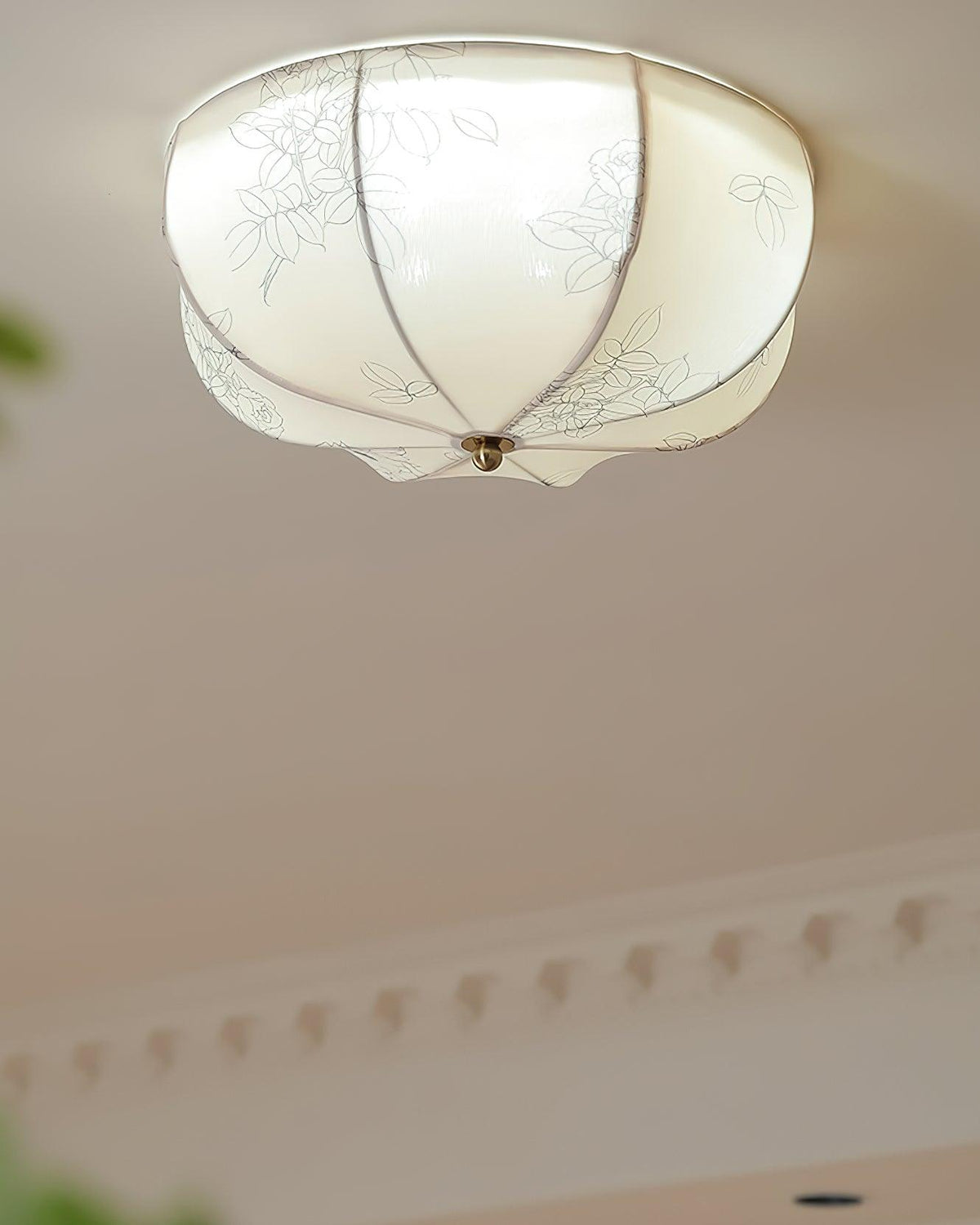 Ryls Premium Noordse kunst stoffen plafondlamp