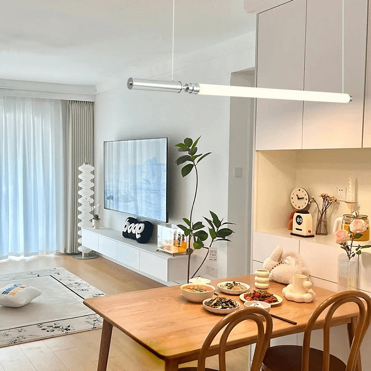 Ollaeos Moderne minimalistische hanglamp van glas