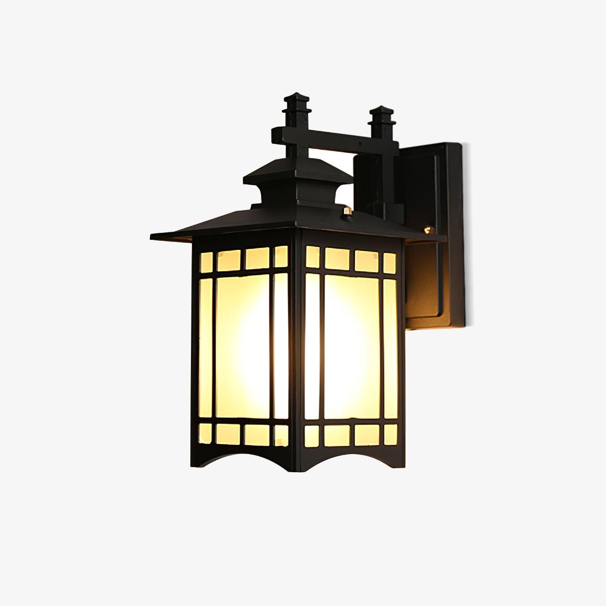 Lioruelle elegantie House glas buitenwandlamp
