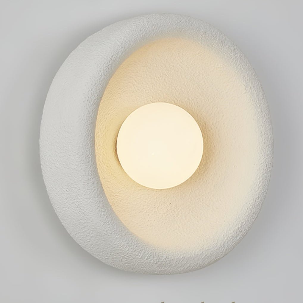 Evvinora modern Minimalistisch Halo Glas Wandlamp