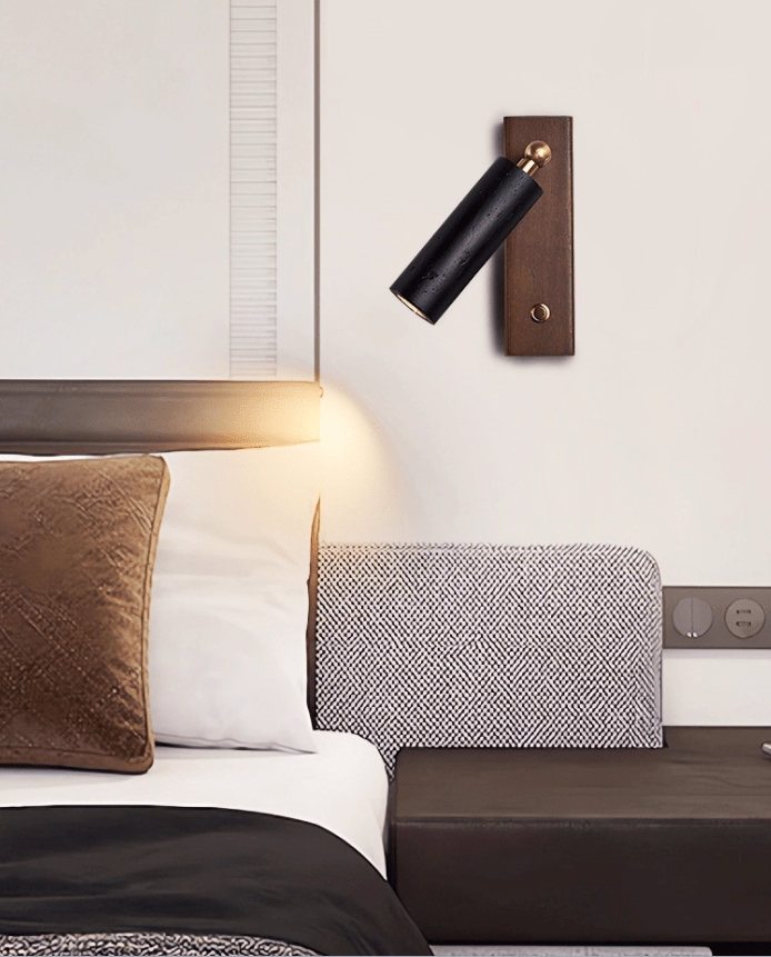 Seralaine travertin wandlamp