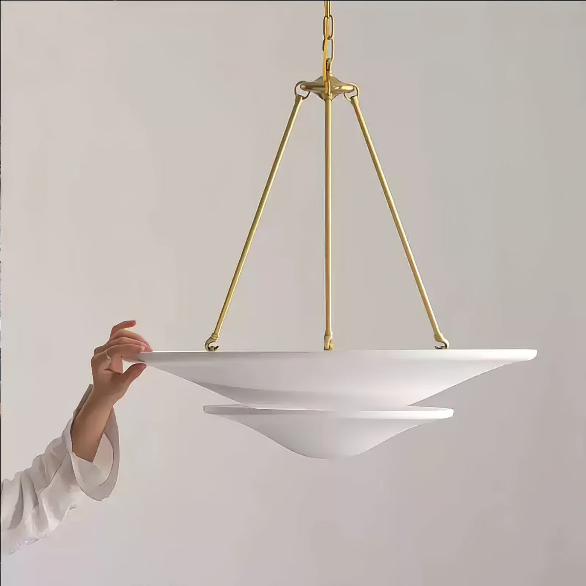 Viraisena Moderne hanglamp van gips