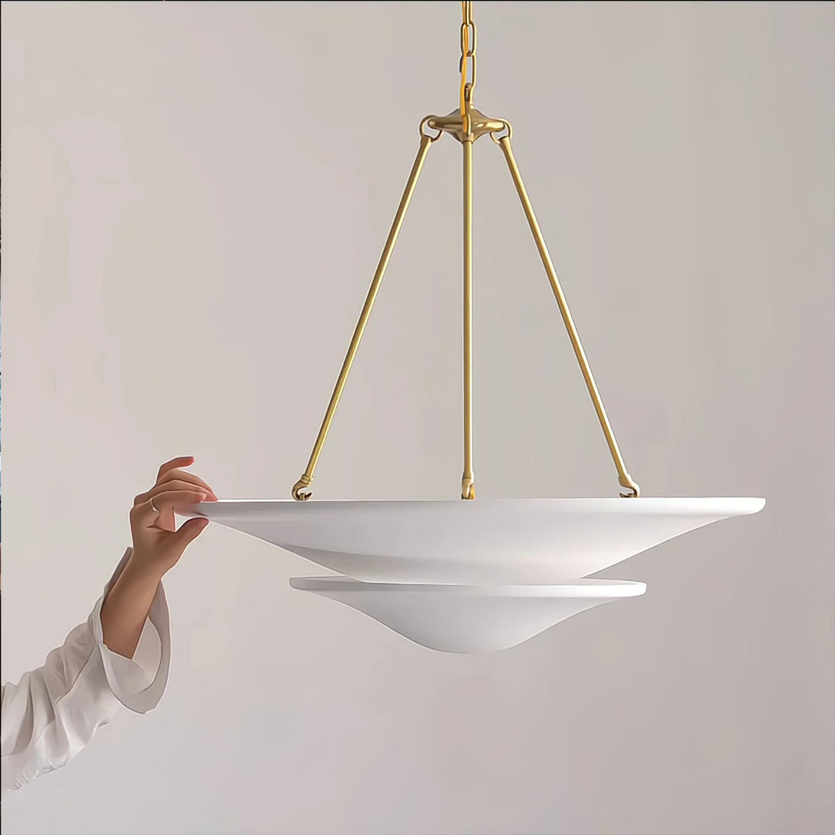 Viraisena Moderne hanglamp van gips
