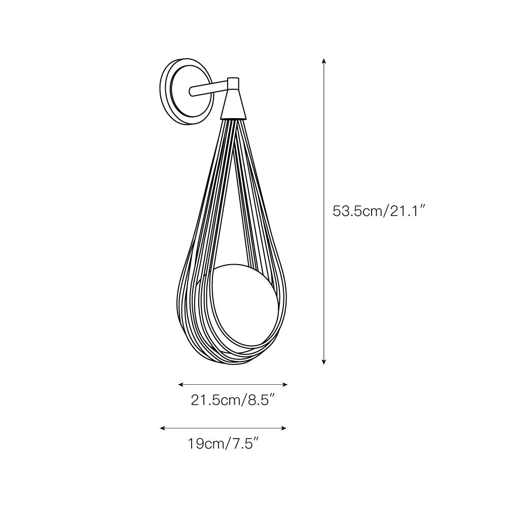 Zemirir wandlamp