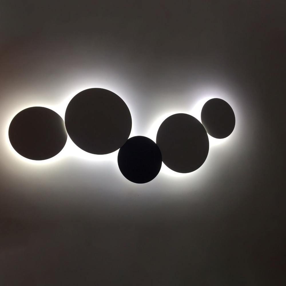 Arelis Geometrische wandlamp met Schijf