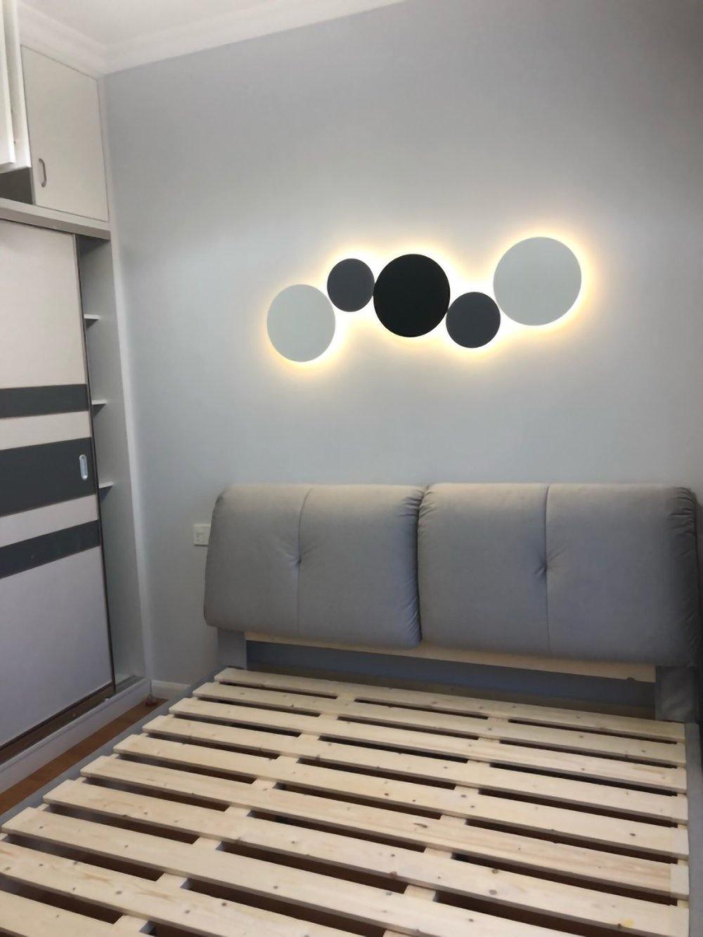 Arelis Geometrische wandlamp met Schijf