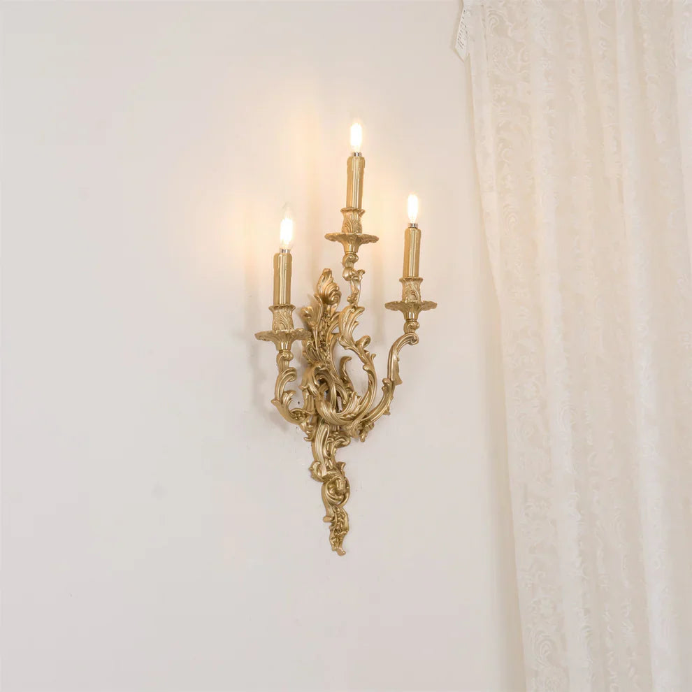 Alessio Vintage Paleis Kaars Wandlamp Woonkamer Slaapkamer Badkamer