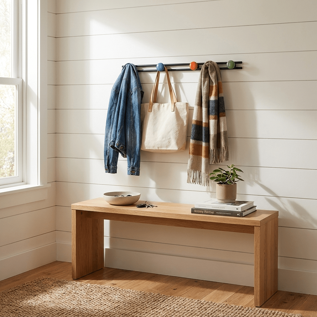 Pallini Wandkledingrek met keramische knoppen