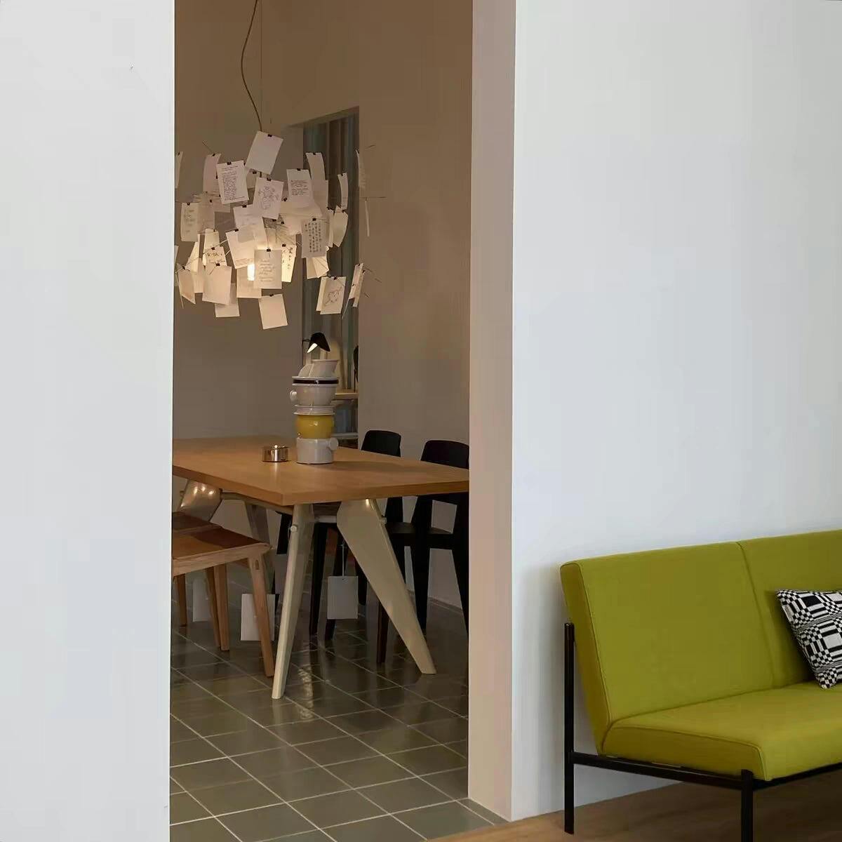 Lunerira kroonluchter papier aanpasbaar creatief