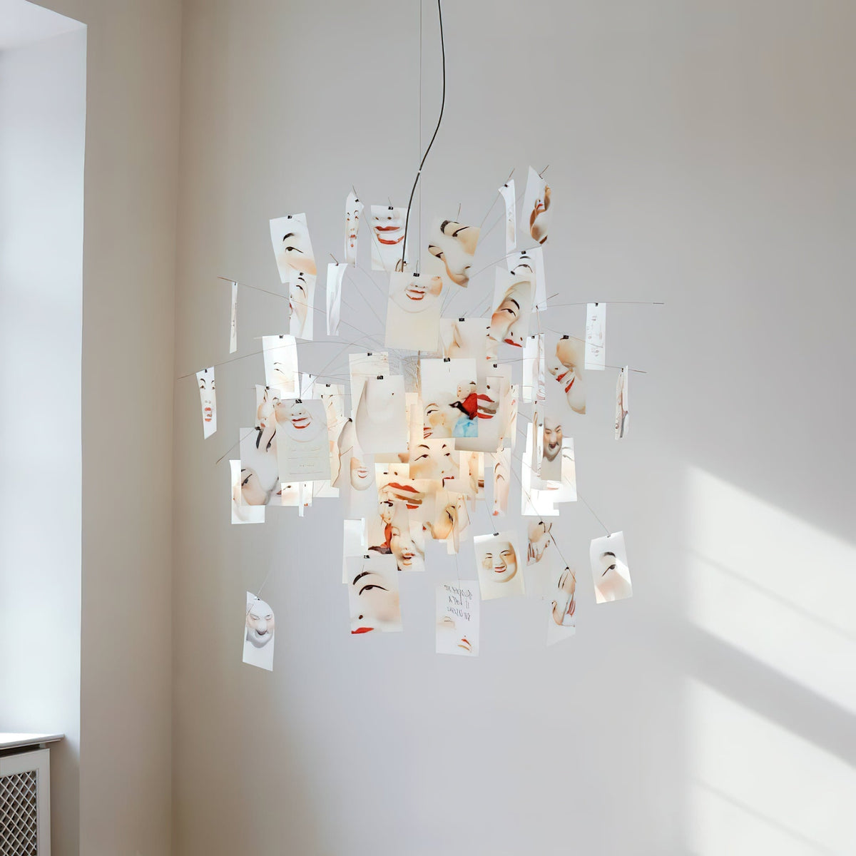 Lunerira kroonluchter papier aanpasbaar creatief