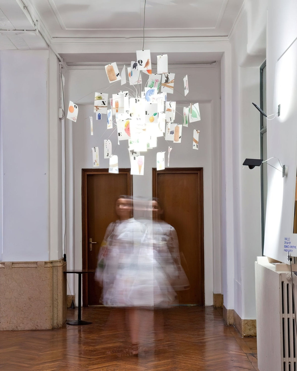 Lunerira kroonluchter papier aanpasbaar creatief
